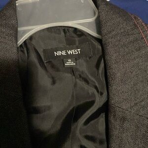 Nine West blazer color gray. Very casual looking easy to style with any outfit